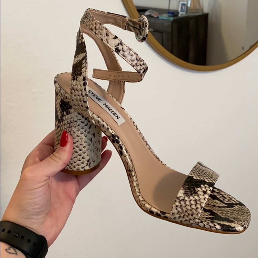 Steve Madden Braylee Snake Heel